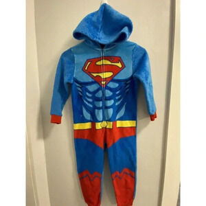 superman One Piece  hoodie kids size 5
